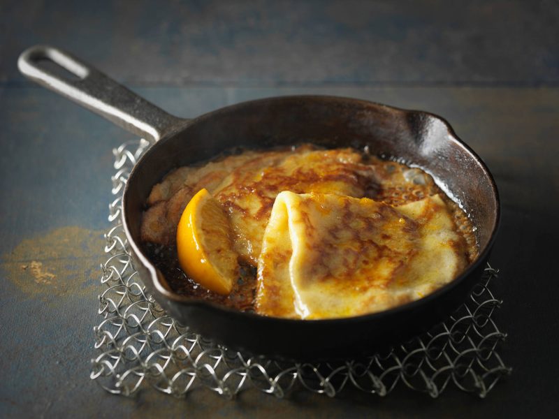 Crêpes suzette eli Appelsiiniohukaiset