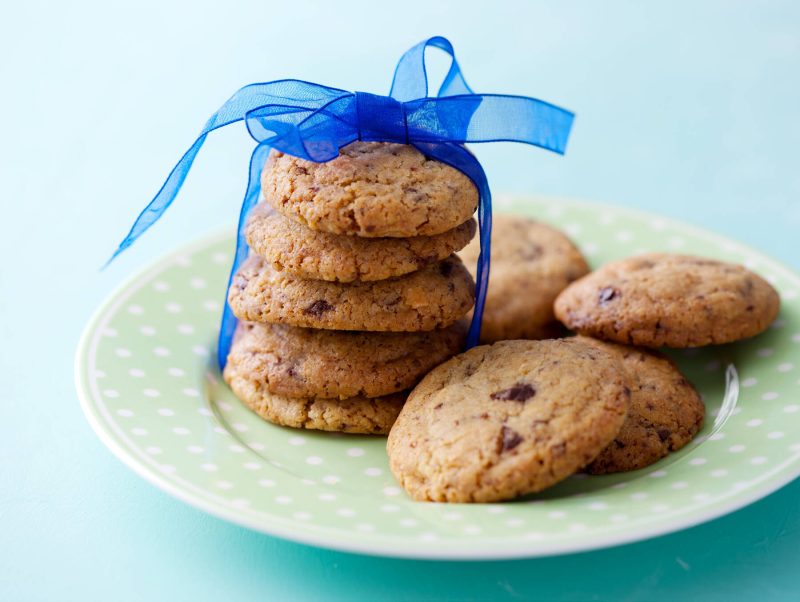 Kahden suklaan cookiet