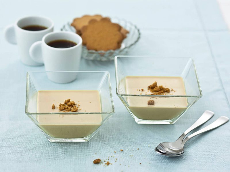 Mocca panna cotta