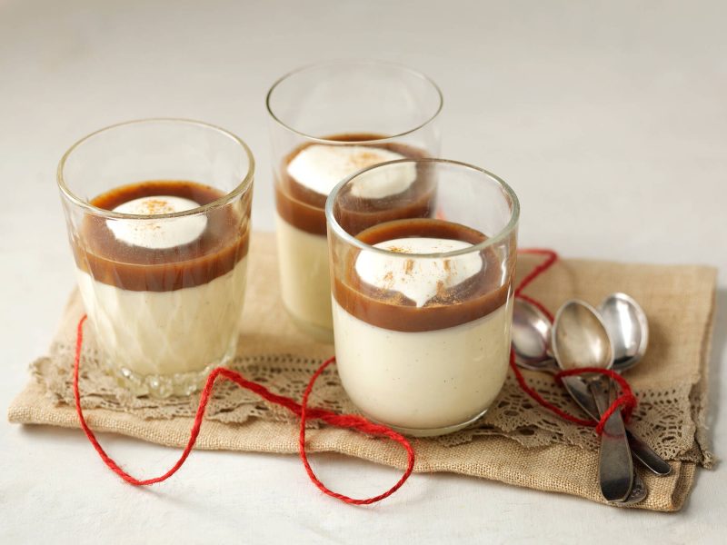 Jouluinen panna cotta