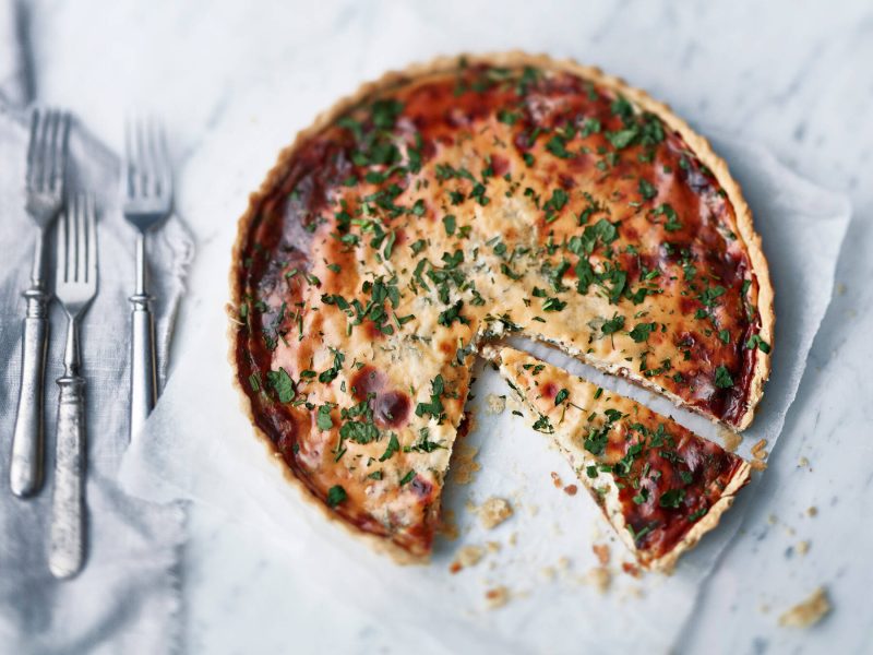 Quiche Lorraine maitojauheella