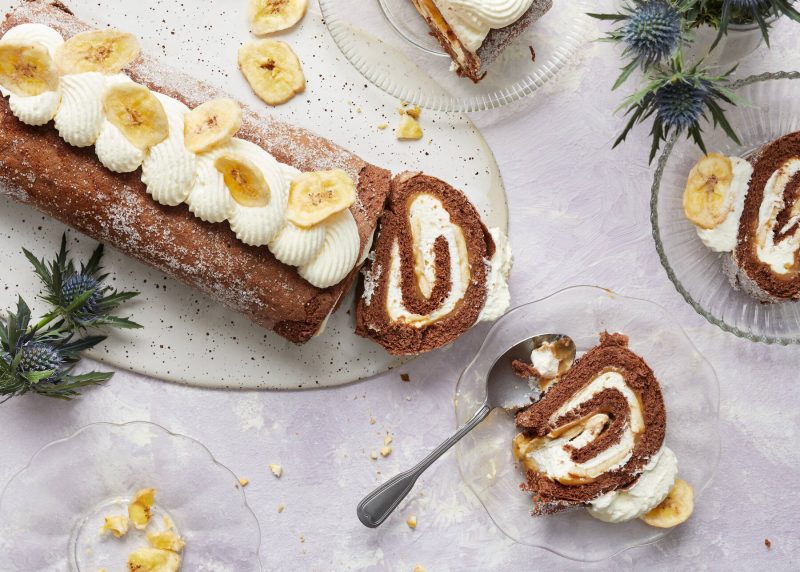 Banoffee kääretorttu