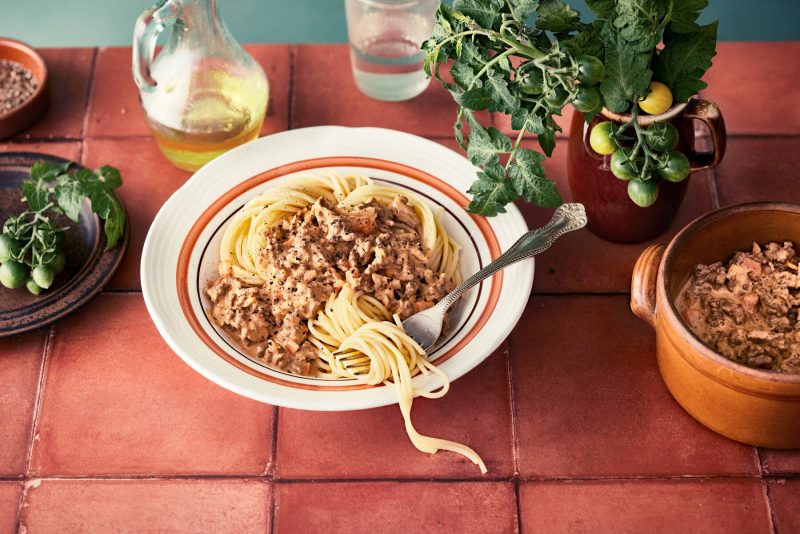 Nopea pasta bolognese