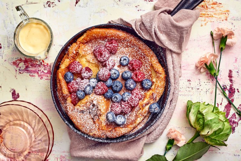 Dutch Baby eli hollantilainen pannukakku