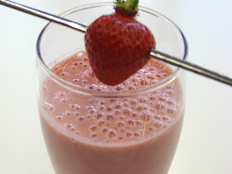 Vadelmasmoothie