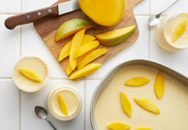 Mango-piimäcotta