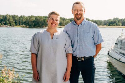 Anette ja Sverker Blomberg.