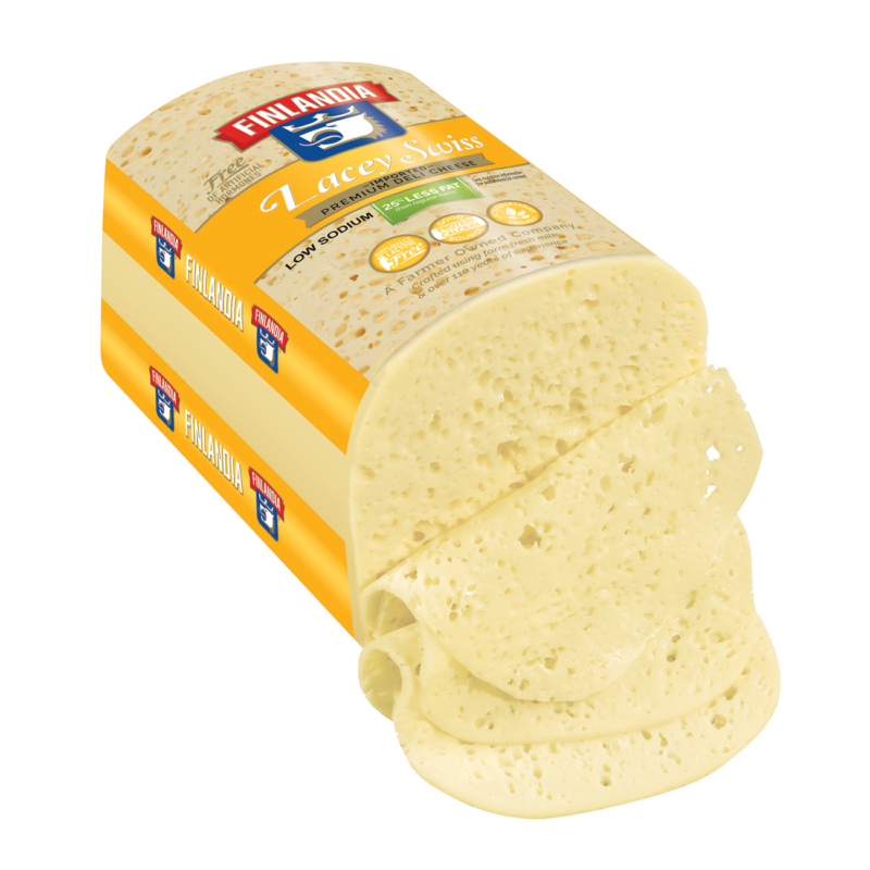 Finlandia Imported Lacey Swiss - Finlandia Cheese