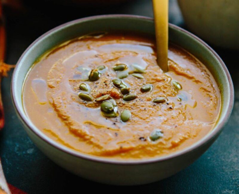 Brown Butter Pumpkin Soup