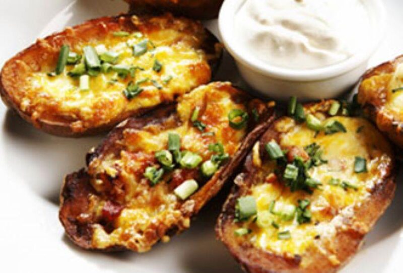 Grand Stuffed Potatoes with Muenster Cheese