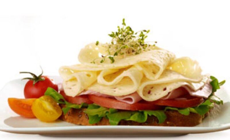 Light and Lacey Swiss Open Face Sandwich