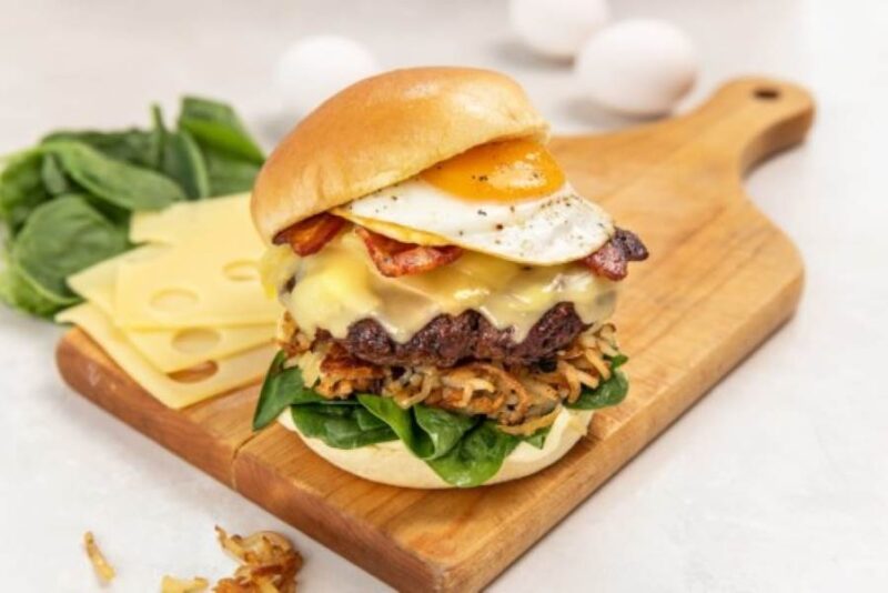 Swiss Brunch Burger