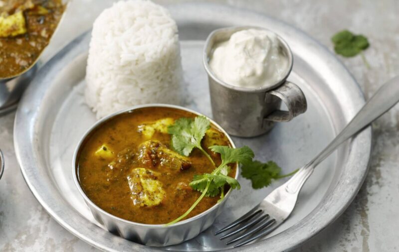 Palak Paneer med tofu