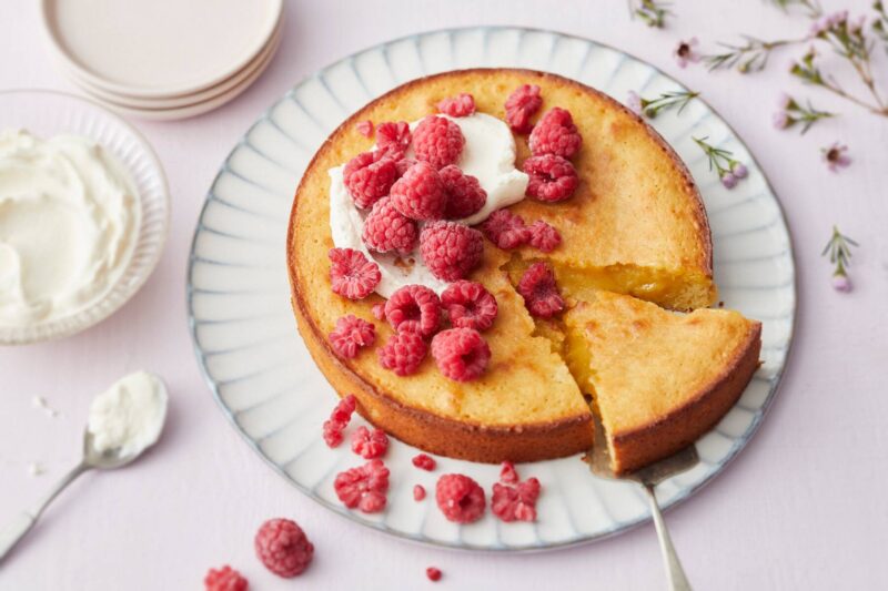 Vit chokladkladdkaka