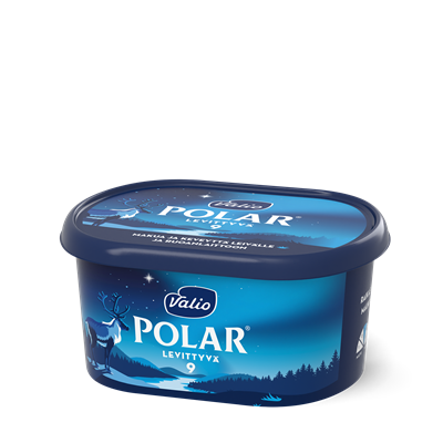 Valio Polar® Levittyvä 9 % e400 g maustamaton sulatejuusto laktoositon