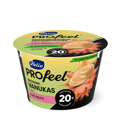 Valio PROfeel® proteiinivanukas 180 g tutti frutti laktoositon