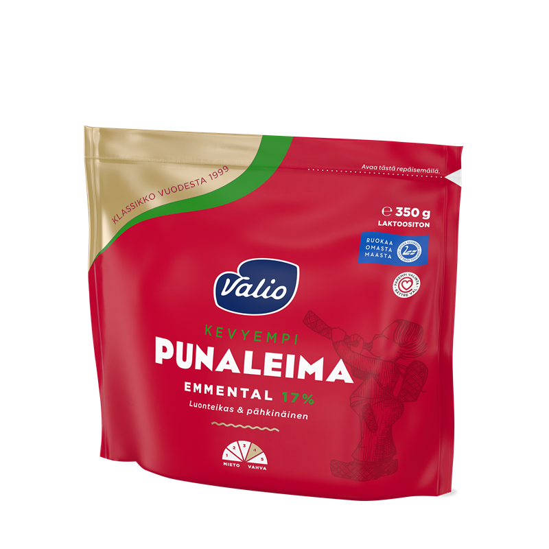 Valio Emmental punaleima 17 % e350 g