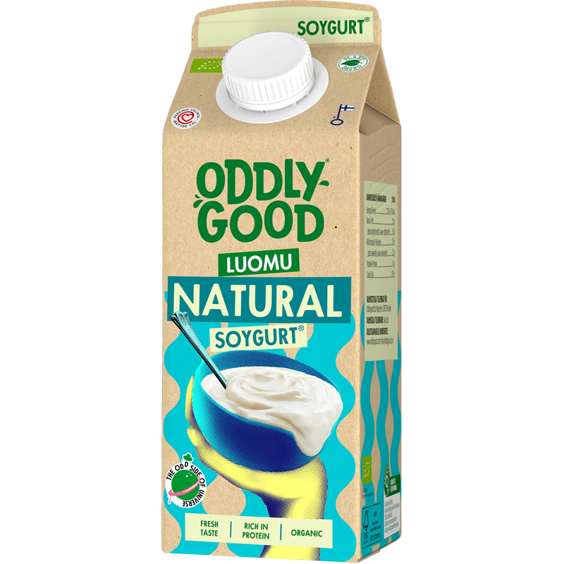 Oddlygood® Soygurt luomu 750 g natural