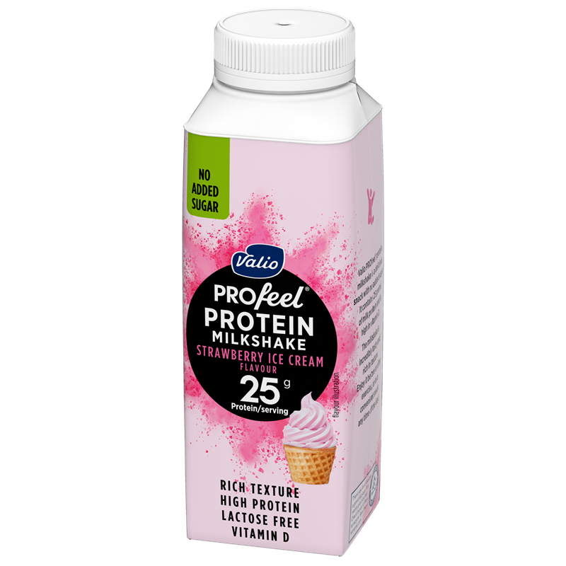 Valio PROfeel®️ Protein Batido Helado de Fresa 250 ml