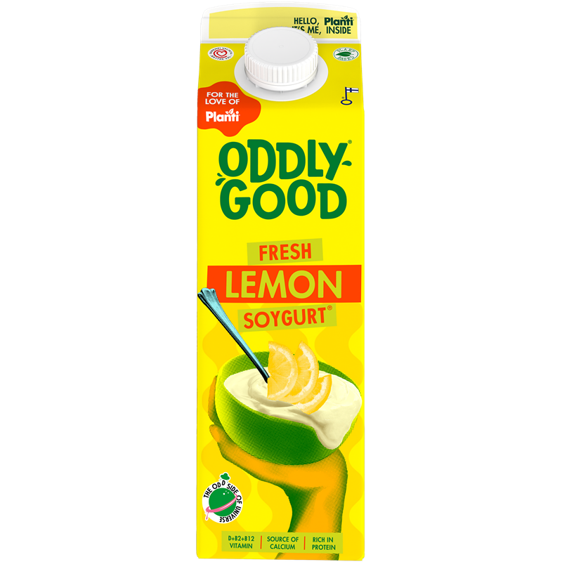 Oddlygood® Soygurt 1 kg sitruuna