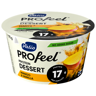 Valio PROfeel® Protein იოგურტი მანგო-ვანილი 175გ