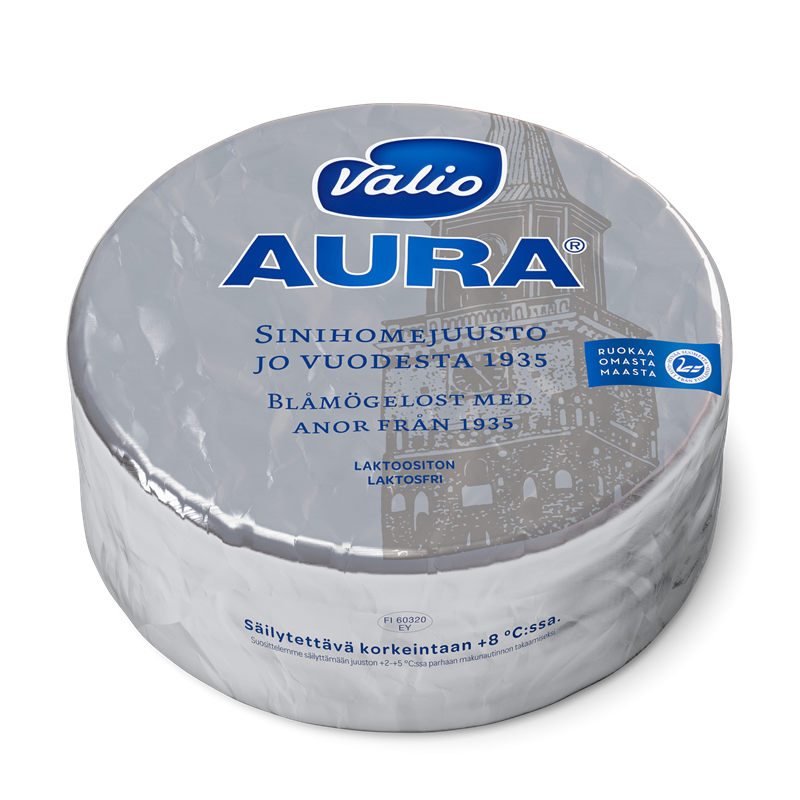 Valio AURA® ca. 3,2 kg en hel ost