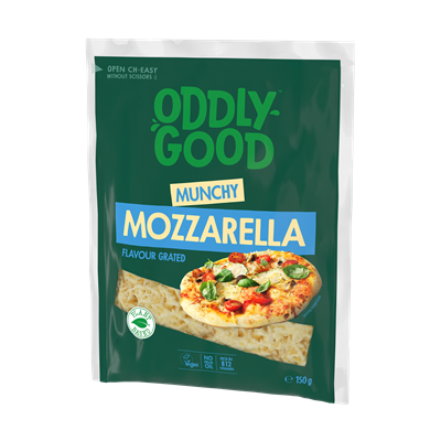 Oddlygood® e150 g grated mozzarella flavour