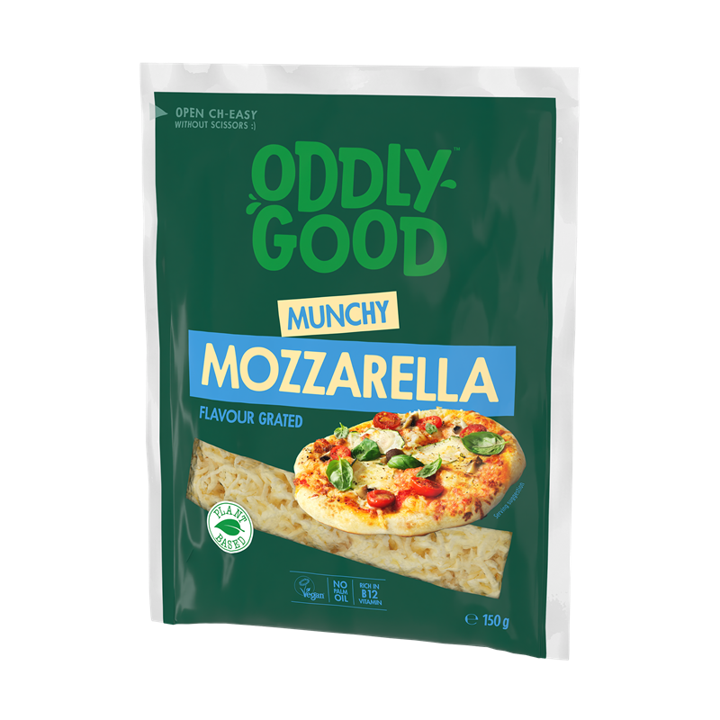 Oddlygood® e150 g grated mozzarella flavour