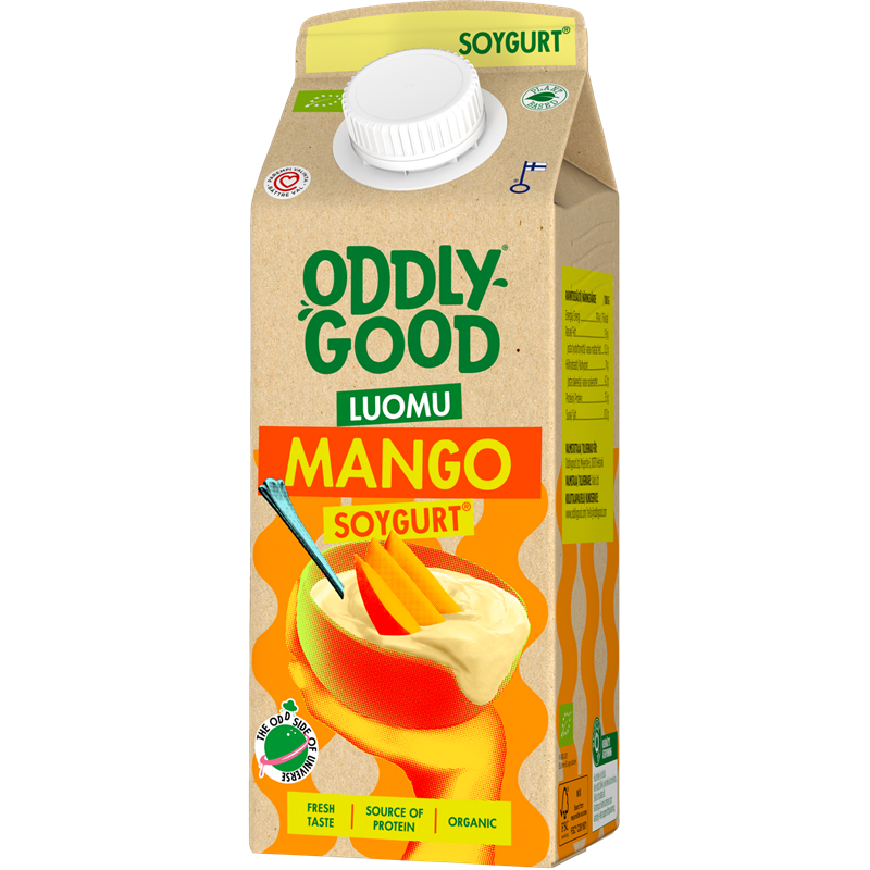 Oddlygood® Soygurt luomu 750 g mango