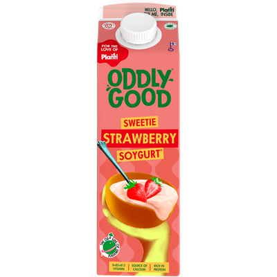 Oddlygood® Soygurt 1 kg jordgubb