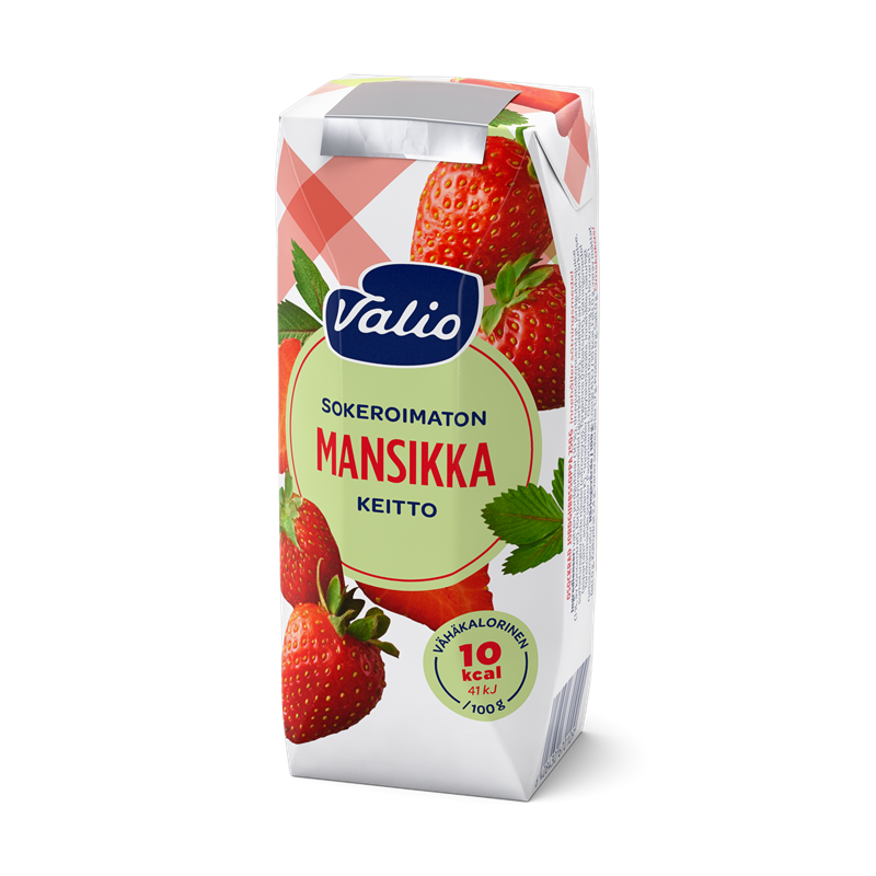 Valio mansikkakeitto 250 g sokeroimaton