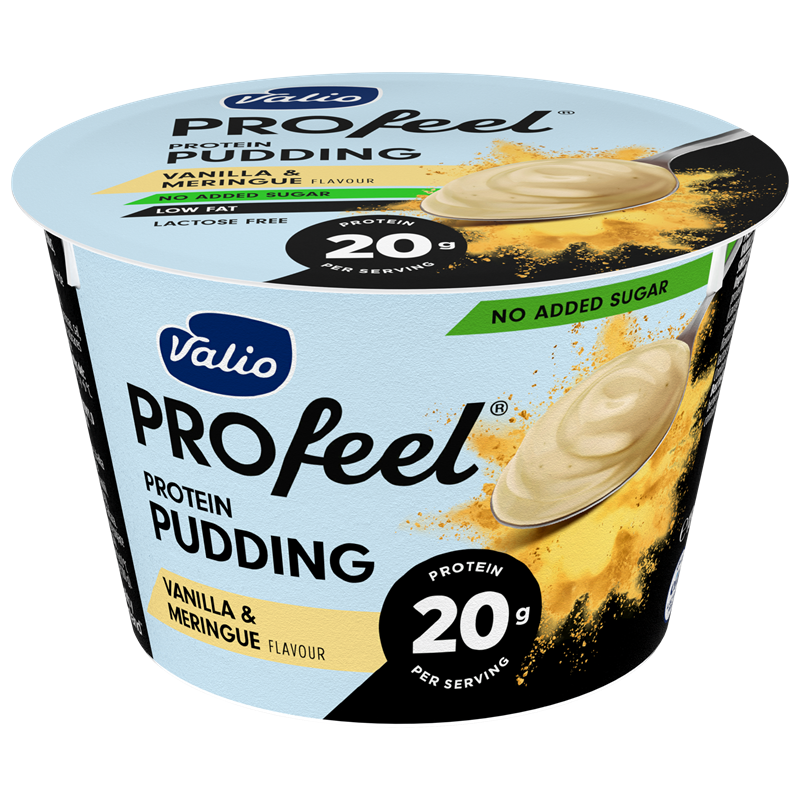 Valio PROfeel® Protein vanilla-meringue pudding