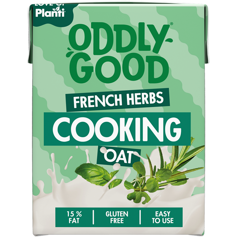 Oddlygood® Cooking Oat 2 dl ranskalaiset yrtit gluteeniton