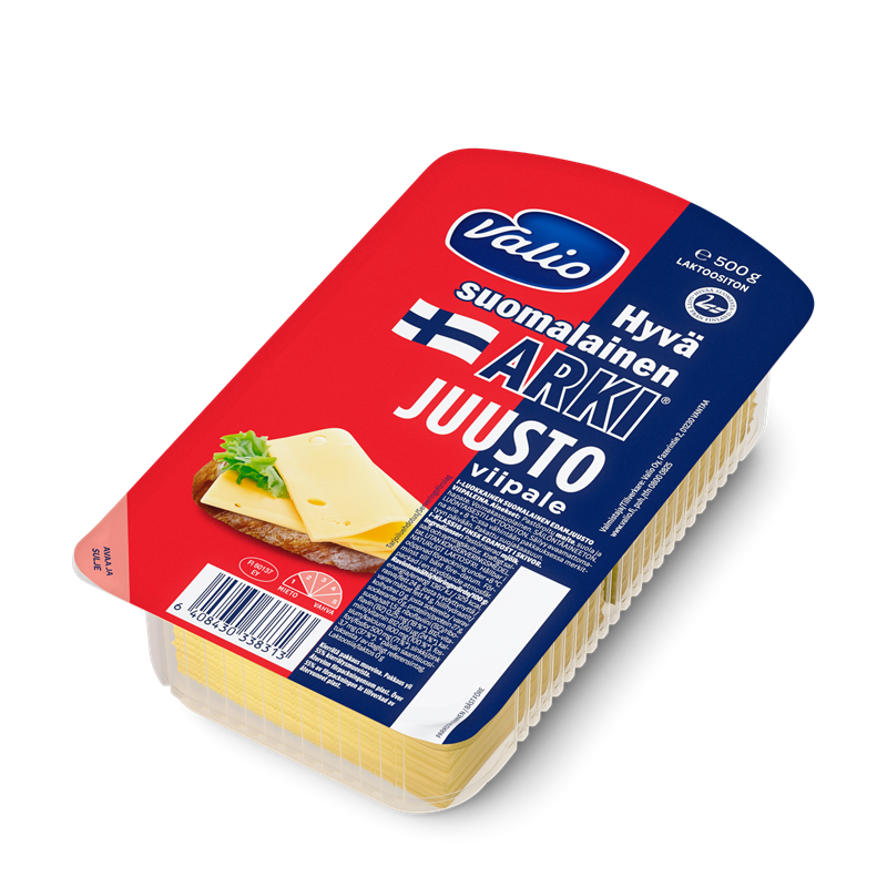 Valio Hyvä suomalainen Arki® juustoviipale e500 g