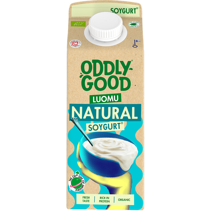 Oddlygood® Soygurt luomu 750 g natural