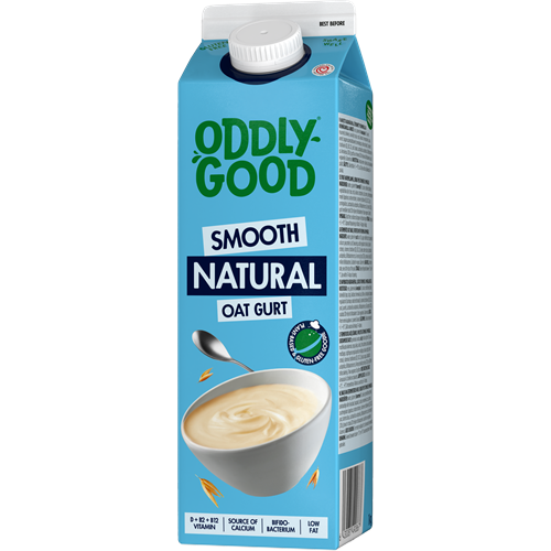 Oddlygood® havrebaserad gurt 1 kg natural glutenfri