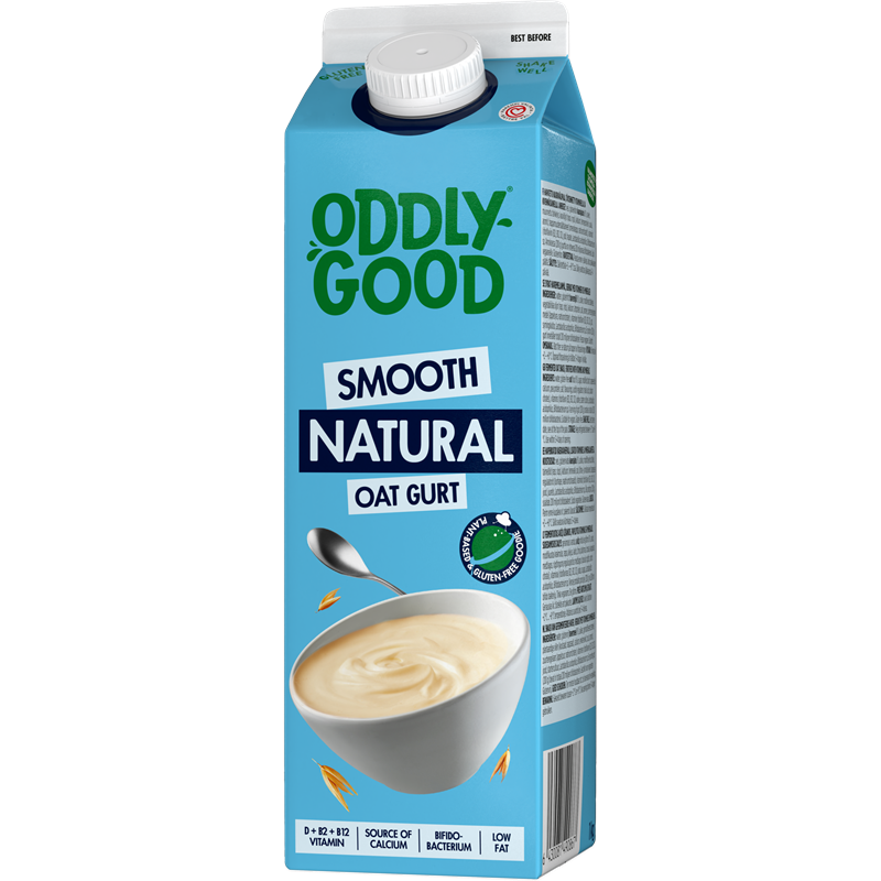 Oddlygood® havrebaserad gurt 1 kg natural glutenfri