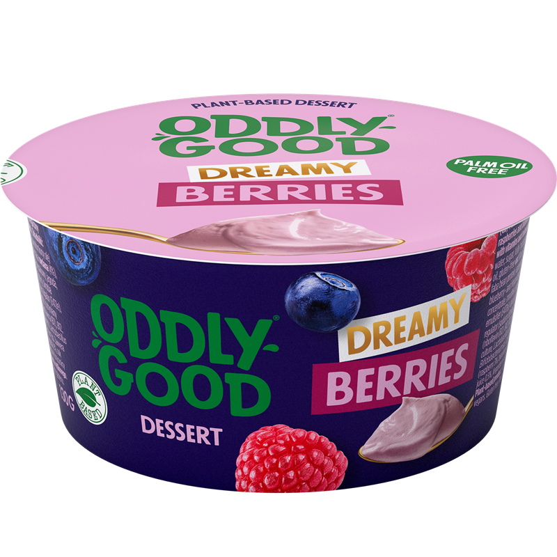 Oddlygood® Dessert 130 g dreamy berries gluteeniton