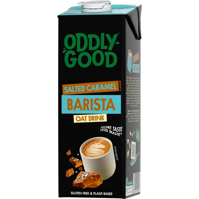 Oddlygood® Barista kaurajuoma 1 l caramel UHT gluteeniton