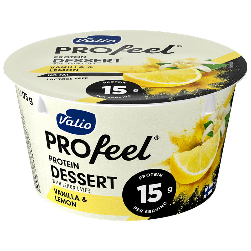 Valio PROfeel®️ Protein იოგურტი ვანილი-ლიმონი