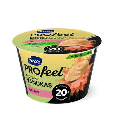 Valio PROfeel® proteiinivanukas 180 g tutti frutti laktoositon