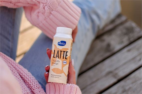 Nauti kylmä Valio Latte