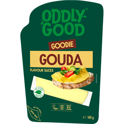 Oddlygood® viipaleet e140 g gouda flavour