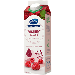 Valio Laktosfri yoghurt hallon 1000 g