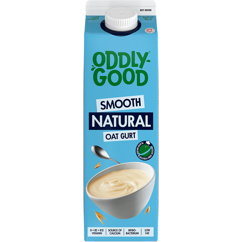 Oddlygood® havrebaserad gurt 1 kg natural glutenfri