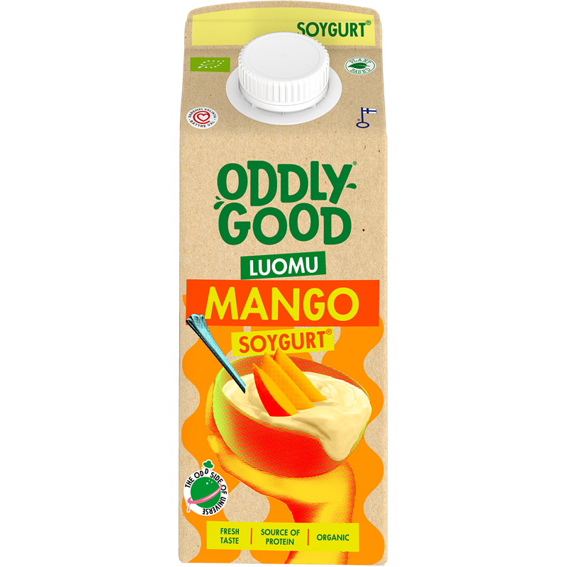 Oddlygood® Soygurt luomu 750 g mango