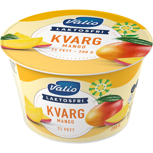 Valio Laktosfri kvarg mango 200 g