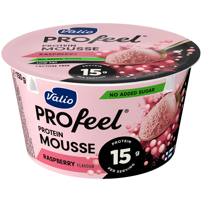 Valio PROfeel® Protein mus malinowy