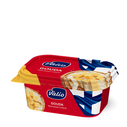 Valio processed cheese Gouda