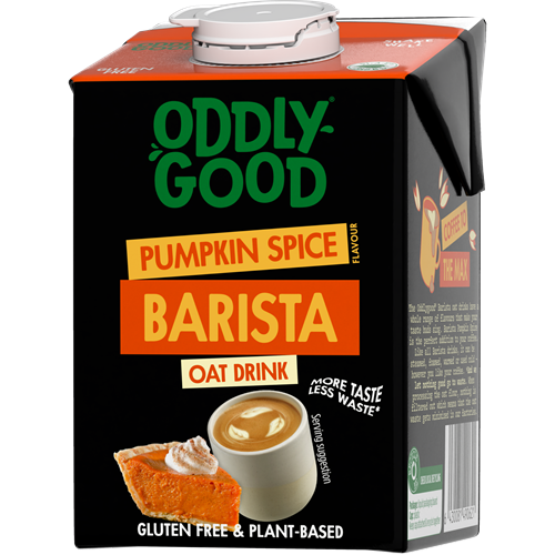 Oddlygood® Barista havredryck pumpkin spice 0,5 l glutenfri